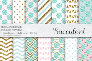 Discover the Beauty of Watercolor Succulent Digital Papers for Creative Projects