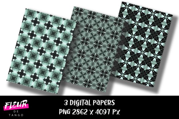 Geometric Digital Papers V.46