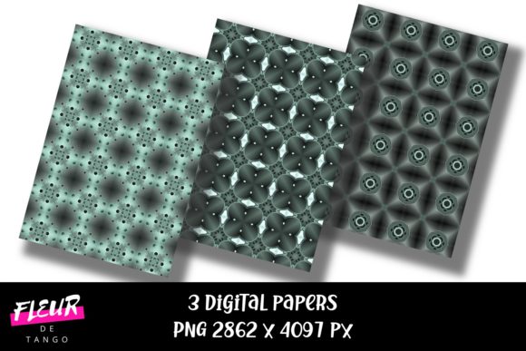 Geometric Digital Papers V.48: A Versatile Design Resource for Modern Creatives