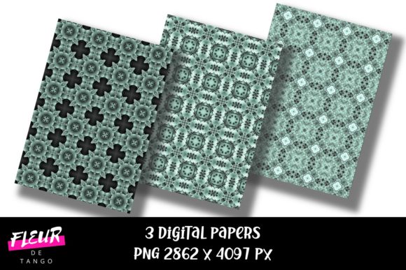 Geometric Digital Papers V.50