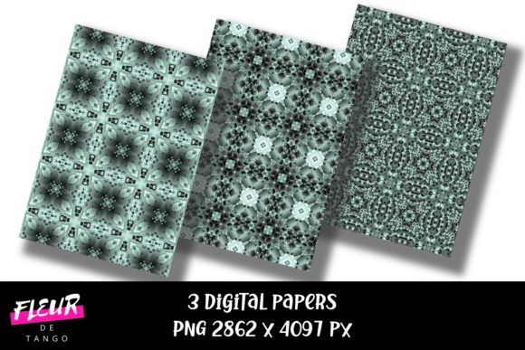Geometric Digital Papers V.54: A Versatile Design Resource for Modern Creatives