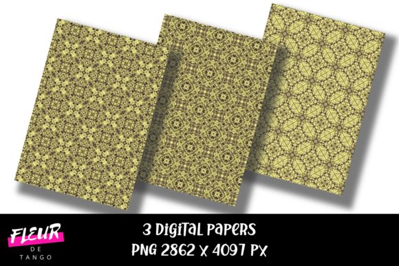 Geometric Digital Papers V.82
