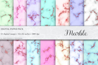 Marble Rose Gold Veins Digital Papers: A Strategic Tool for Creative and Professional Projects