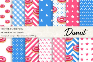 Waterclor Donut Digital Papers: A Creative Resource for Modern Designers