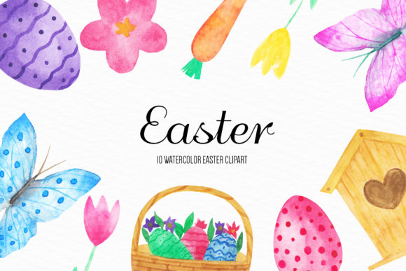 Watercolor Easter Illustration: A Versatile Creative Resource