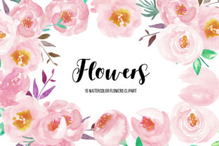 Watercolor Flower Peonies Clipart: A Versatile and Elegant Design Resource